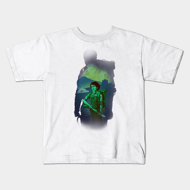 ghostbusters afterlife Kids T-Shirt by Kotolevskiy